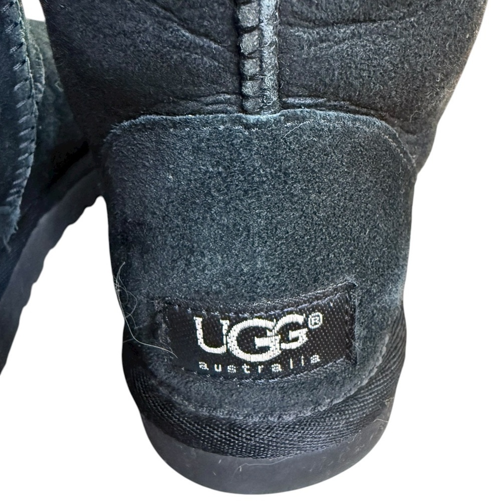 UGG Black Tall Boots Size 5 - Picture 5 of 9
